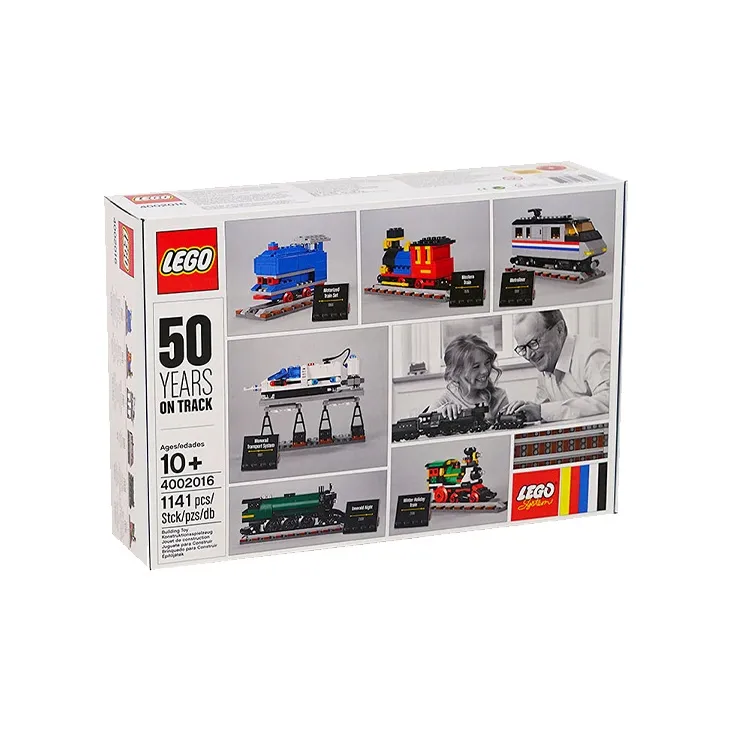 LEGO 50th Anniversary Commemoration Train Building Blocks 4002016-4