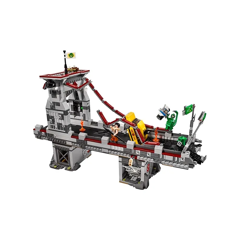 LEGO Marvel Super Heroes Spider Man  Web Warriors Ultimate Bridge Battle Set 76057-0