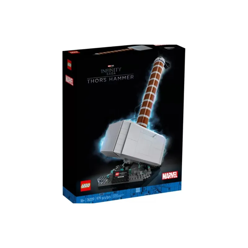 LEGO Super Hero Collection Thor God Of Thunder Thor's Hammer Building Blocks 979 76209-1