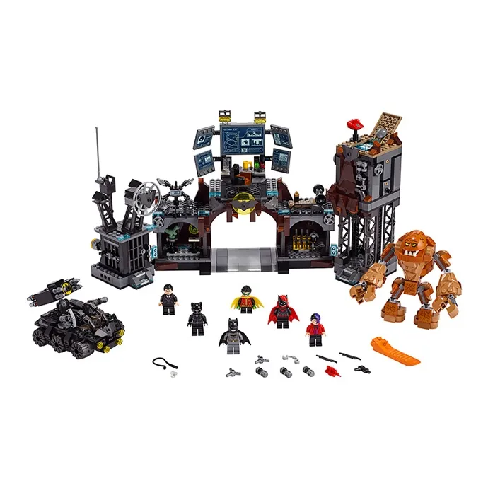 LEGO Super Hero Collection DC Batman The Mudface Invasion Of The Batcave Building Blocks 1001 2000 76122-1