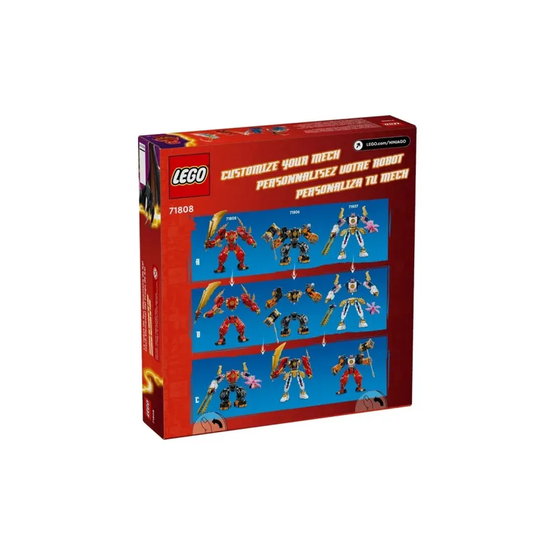 LEGO Kai's Elemental Fire Mech Building Blocks 71808-2