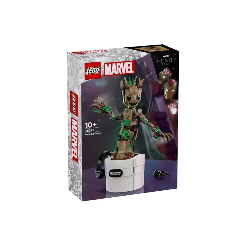 LEGO Dancing Groot Building Blocks 76297-2