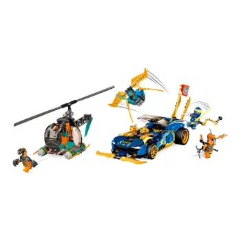 LEGO Phantom Ninja Collection Jia And Nia's Racing EVO Building Blocks 536pcs 71776