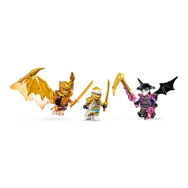 LEGO Phantom Ninja Collection Zan's Gold Shenron Jet Building Blocks 71770-1