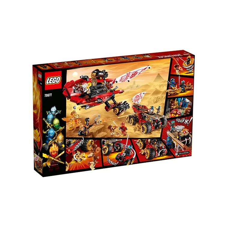 LEGO Phantom Ninja Collection Awardees' War Cart Building Blocks 1001 2000pcs 70677-2