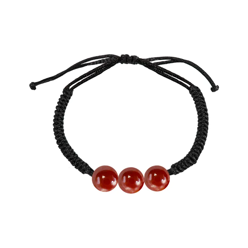 SIMPLE JOYS Obsidian Bracelets Unisex-2