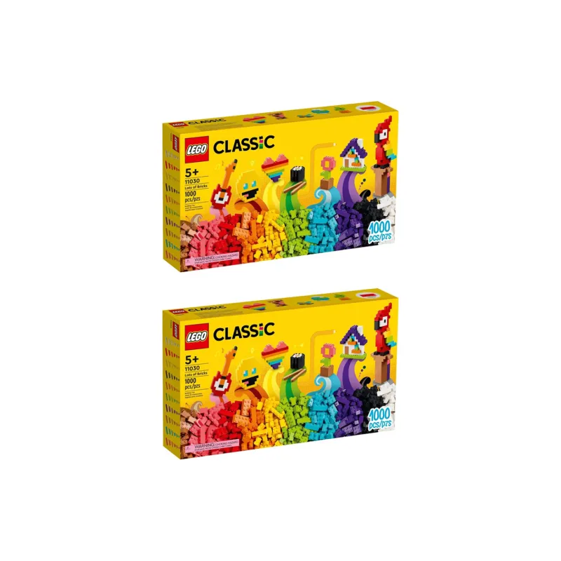 LEGO Classic Collection Building Blocks Deluxe Set Building Blocks 1000pcs 11030-1