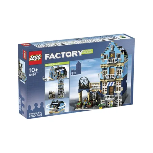 LEGO European Market, Street View Building Blocks 601 1000pcs 10190