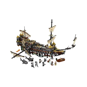 LEGO Pirates Of The Caribbean Collection Silent Mary Characters From Pirates Of The Caribbean Building Blocks 71042