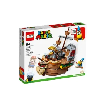 LEGO Super Mario Bowser's Flight Battleship Expansion Level Mario Building Blocks 1152pcs 71391