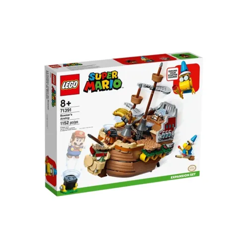 LEGO Super Mario Bowser's Flight Battleship Expansion Level Mario Building Blocks 1152pcs 71391