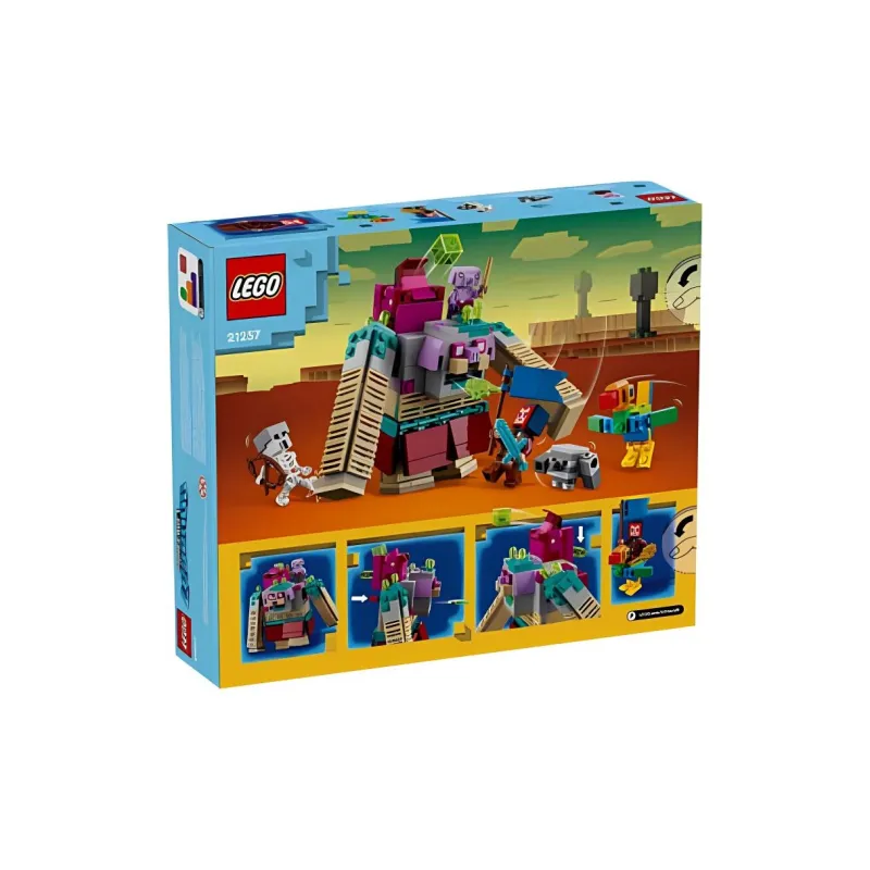 LEGO My World Collection The Great Battle Of Gluttonous And Savage Piggy Building Blocks 420pcs 21257-1
