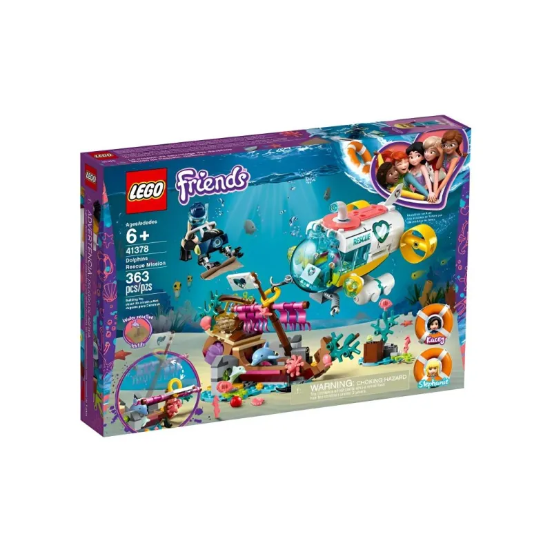 LEGO Good Friend Collection Dolphin Rescue Mission Building Blocks 365 41378-2