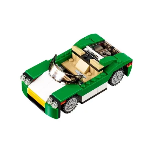 LEGO LOGO Creator 3 in 1 Green Convertible Building Blocks 122 Pcs/pzs 31056