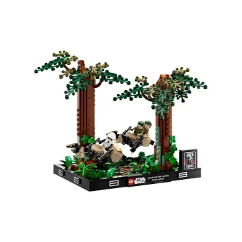 LEGO Endor Speeder Chase Diorama Building Blocks 75353