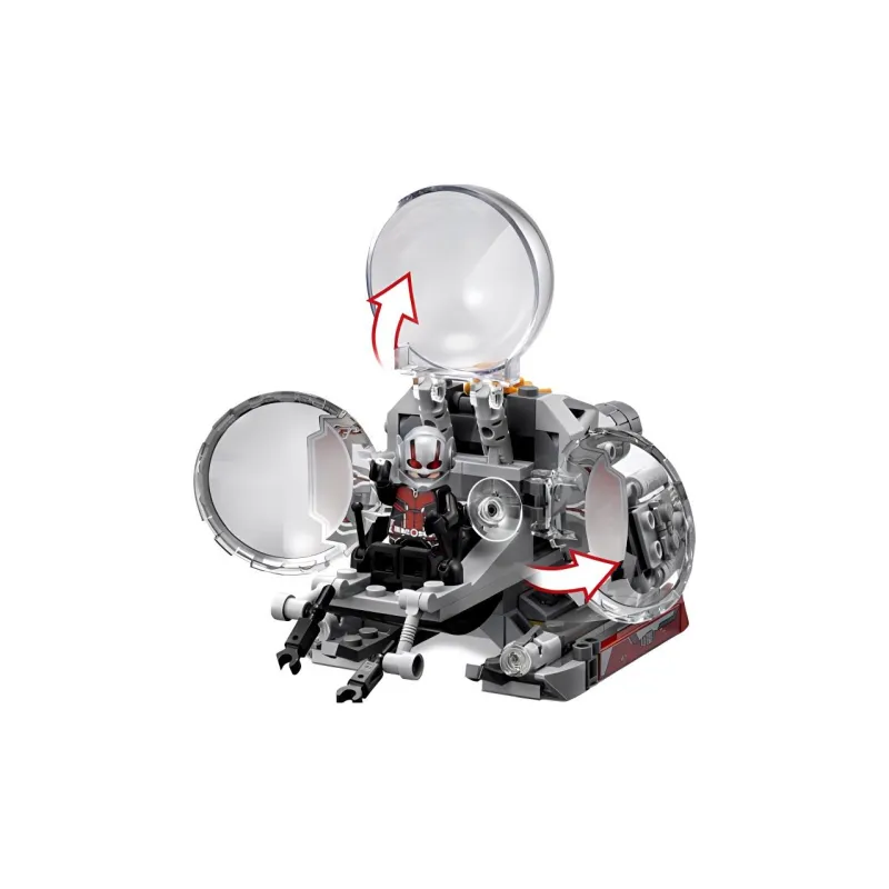 LEGO Super Hero Collection Ant Man  Boldly Venturing Into The Quantum World Building Blocks 200pcs 76109-1