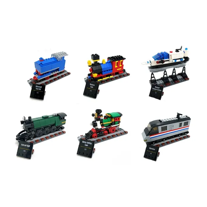 LEGO 50th Anniversary Commemoration Train Building Blocks 4002016-0