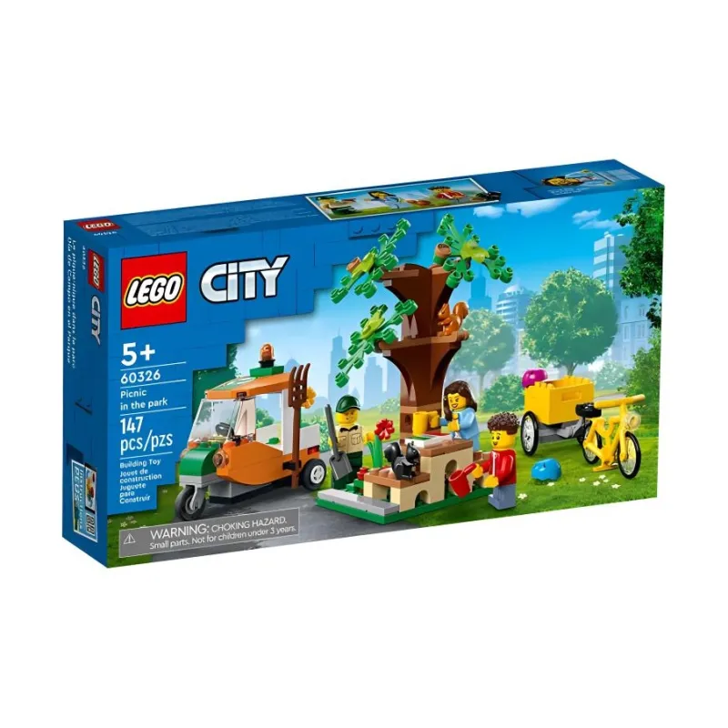 LEGO City Collection, Park Picnic Building Blocks 0 300pcs LEGO60326-1