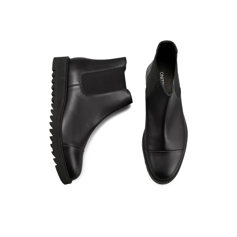 Onitsuka Tiger SIDE GORE Ankle Boots Men's Black-5