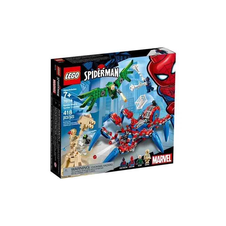 LEGO Super Hero Collection Spider Man's Big Spider Tank Building Blocks 76114-2
