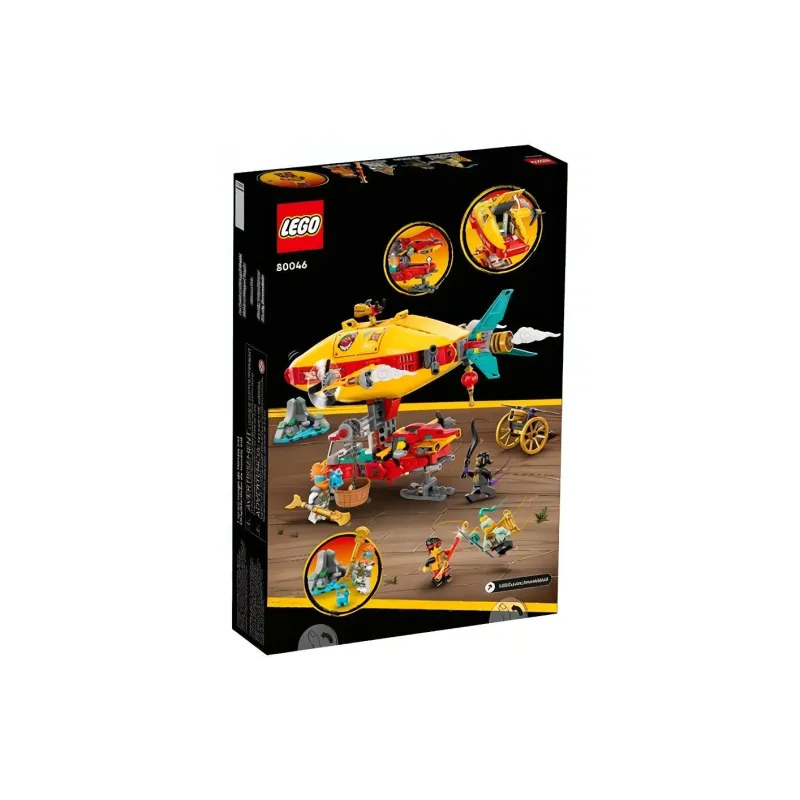 LEGO Monkie Kid's Cloud Airship Building Blocks 80046-1