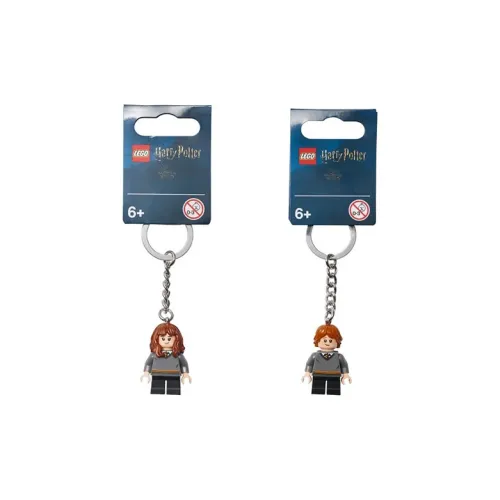 LEGO Harry Potter Collection Hermione Granger Ron & Hermione Keychain Building Blocks 0 300 854115+854116