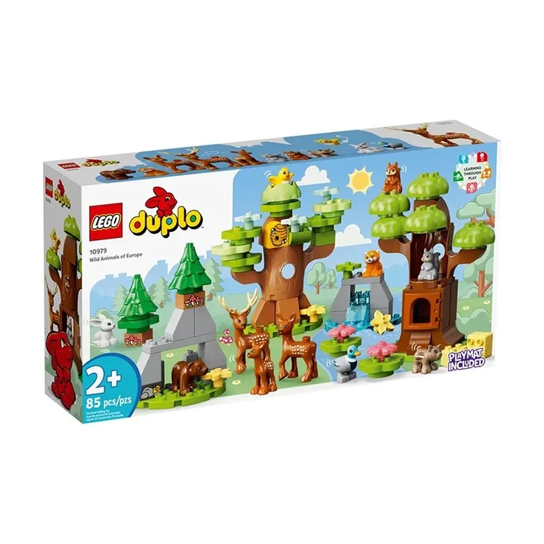 LEGO Collection European Wild Animal Building Blocks 85 Pcs 10979-1