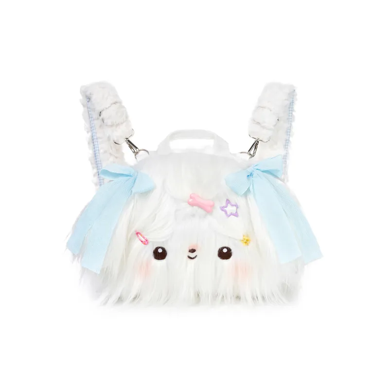 RIZHI STORE Plush Bear Backpack Unisex Multicolor-10