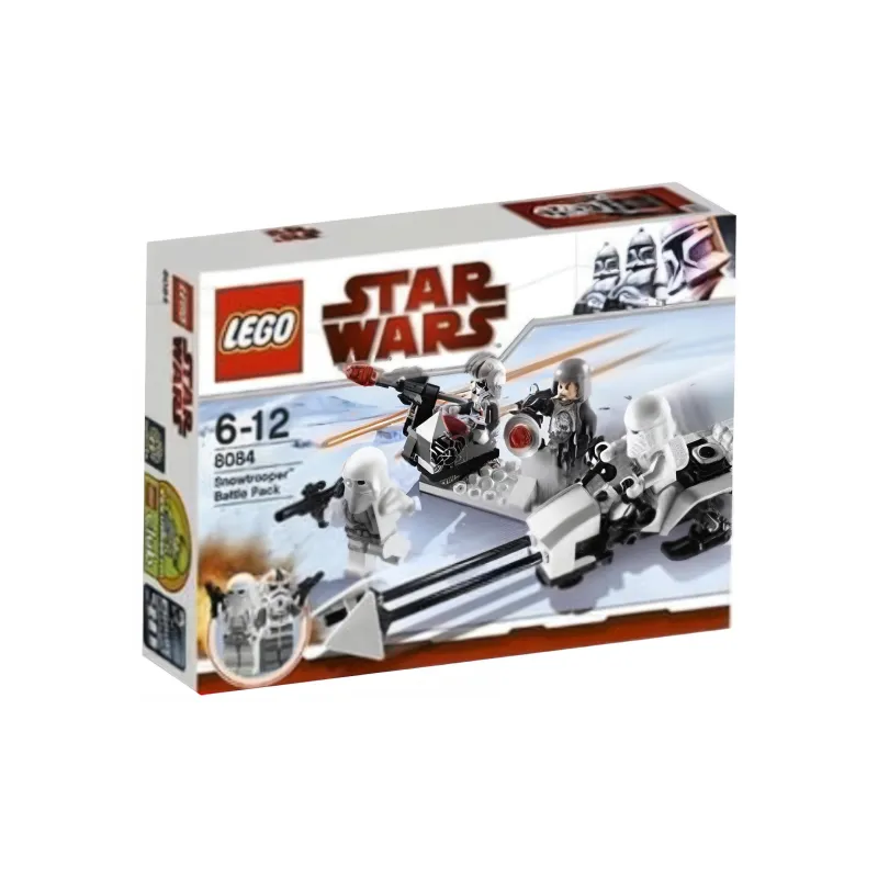 LEGO Star Wars Characters Snowfield Armor Soldier Combat Bag Building Blocks 74pcs 8084-1