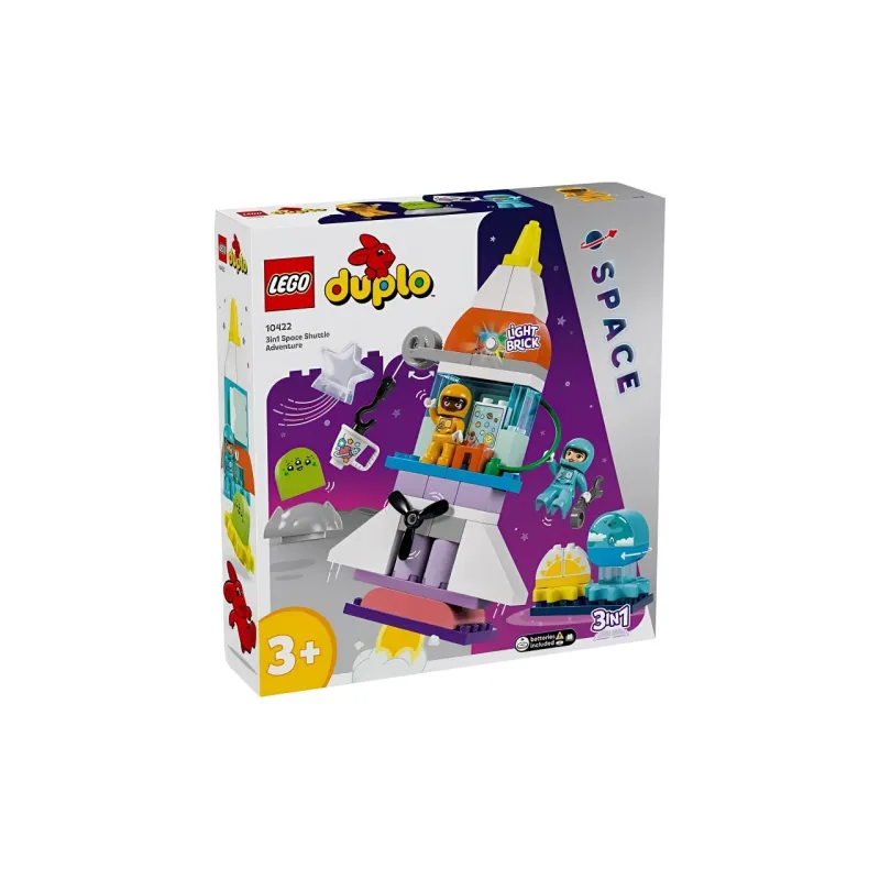 LEGO Collection 3 in 1 Space Shuttle Adventure Story Building Blocks 58pcs 10422-2