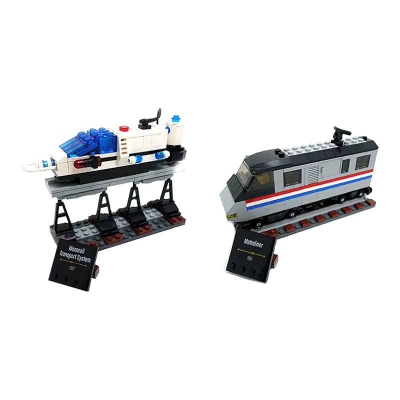 LEGO 50th Anniversary Commemoration Train Building Blocks 4002016-2