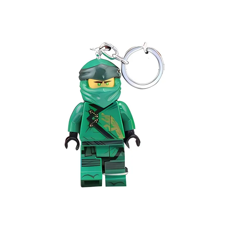 LEGO Green Ninja, Glow in The Dark Keychain Building Blocks 0 300pcs KE150-0
