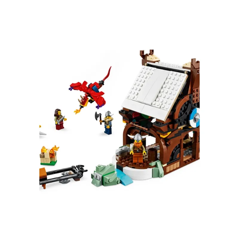 LEGO Creative Versatile Expert Collection Pirate Ship And The Earth Serpent Building Blocks 1192pcs 31132-3