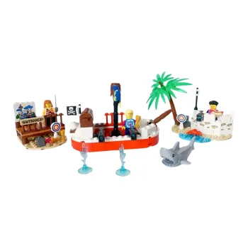 LEGO 2024 LEGO Land Limited Set, Pirate Water Battle Building Blocks 171pcs 40710