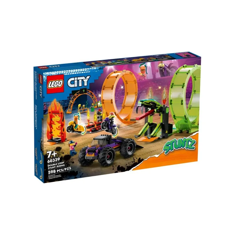 LEGO Double Loop Stunt Arena Building Blocks 60339-2