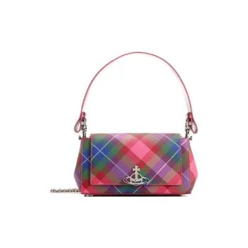 Vivienne Westwood HAZEL Polyurethane Crossbody Bag, Shoulder Bag Medium Size Women's Multicolor