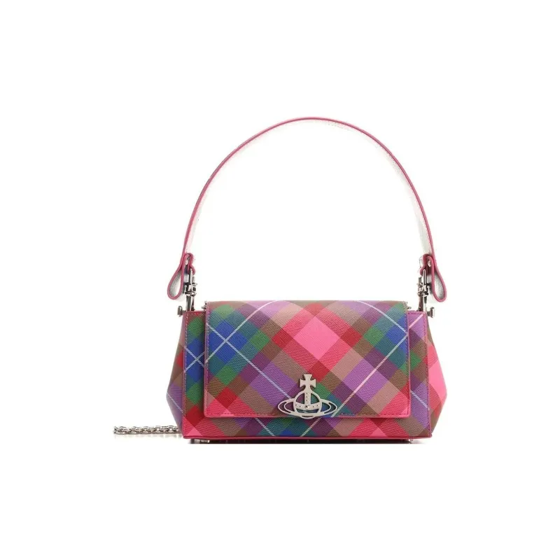 Vivienne Westwood HAZEL Polyurethane Crossbody Bag, Shoulder Bag Medium Size Women's Multicolor-0