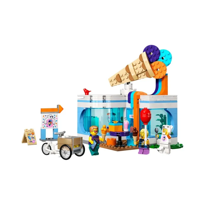 LEGO City Collection Ice Cream Shop Building Blocks 296pcs 60363-1