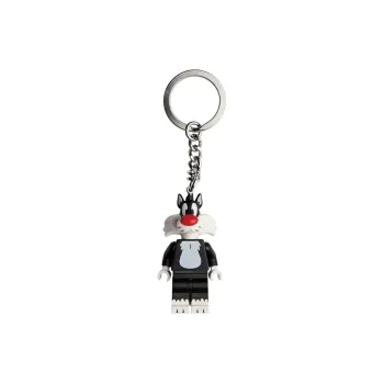LEGO Classic Collection Looney Tunes Silly Cat Man Pendant Keychain Building Blocks 3.5 Inch 854190