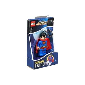 LEGO Super Hero Collection Superman Glow in The Dark Keychain Building Blocks 0 300pcs LGLKE39