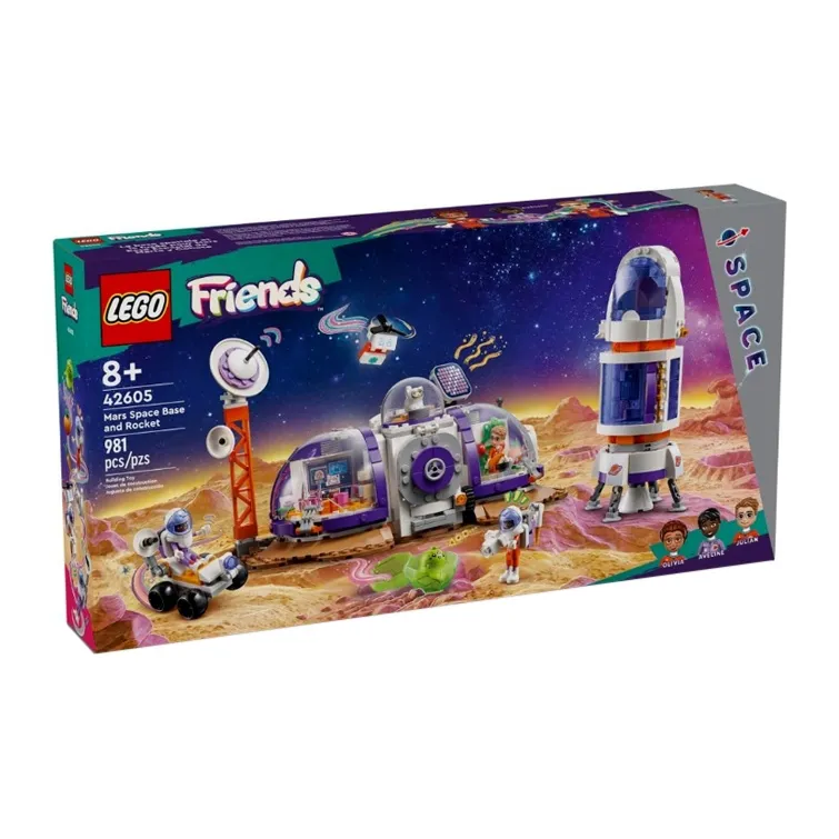LEGO Mars Space Base And Rocket Building Blocks 42605-1
