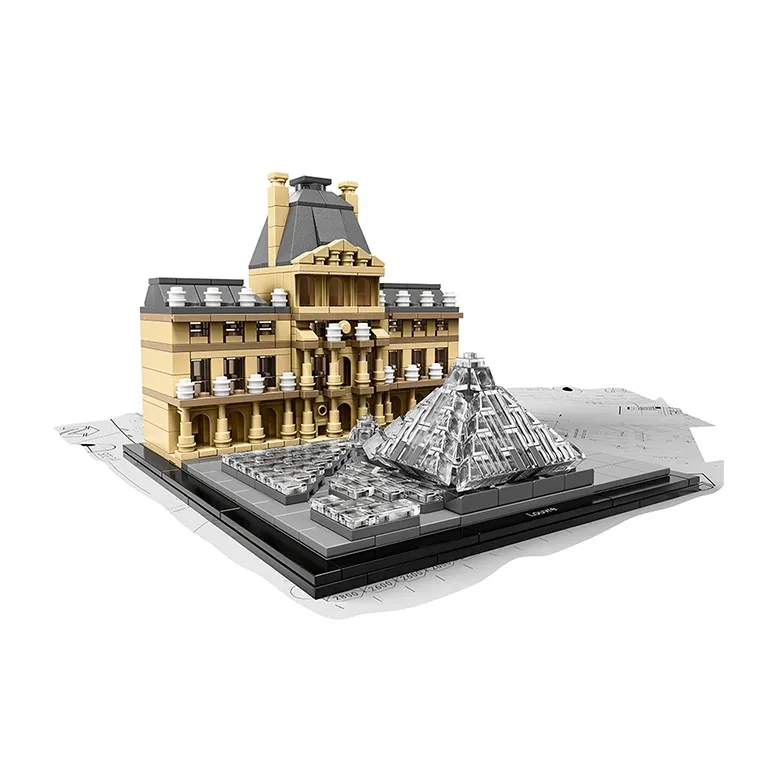 LEGO Architecture Collection Louvre Building Blocks 21024-2