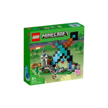 LEGO My World Collection Minecraft Characters Sword Frontline Station Building Blocks 301 600 21244