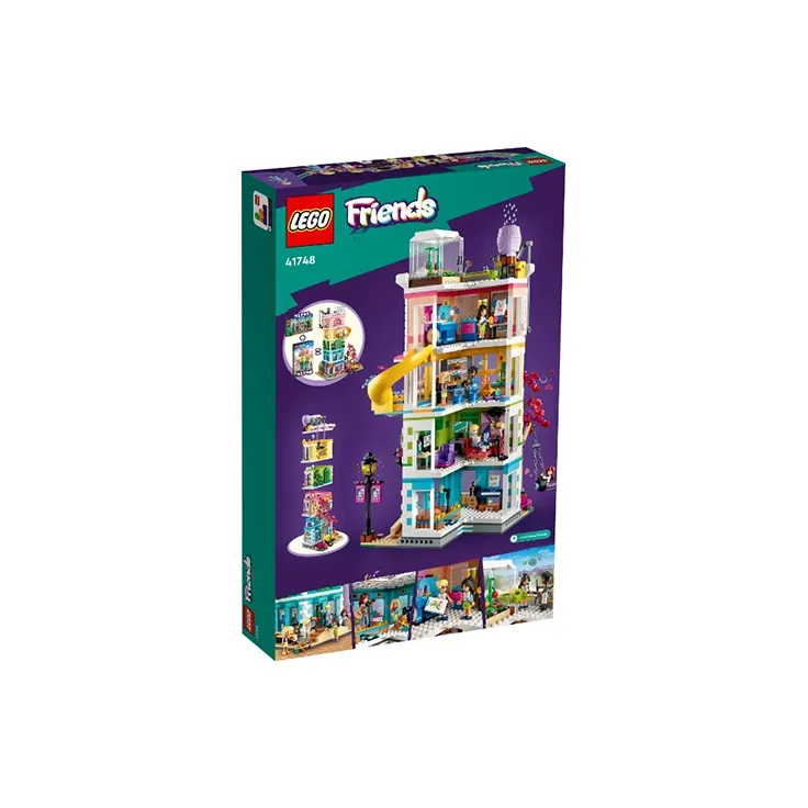 LEGO Good Friend Collection Heart Lake City Casual Entertainment Center Building Blocks 1299pcs 41748-1
