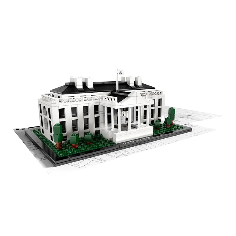 LEGO Architecture Collection White House Building Blocks 21006-1
