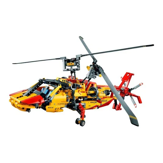 LEGO Rescue Helicopter Building Blocks 9396-1