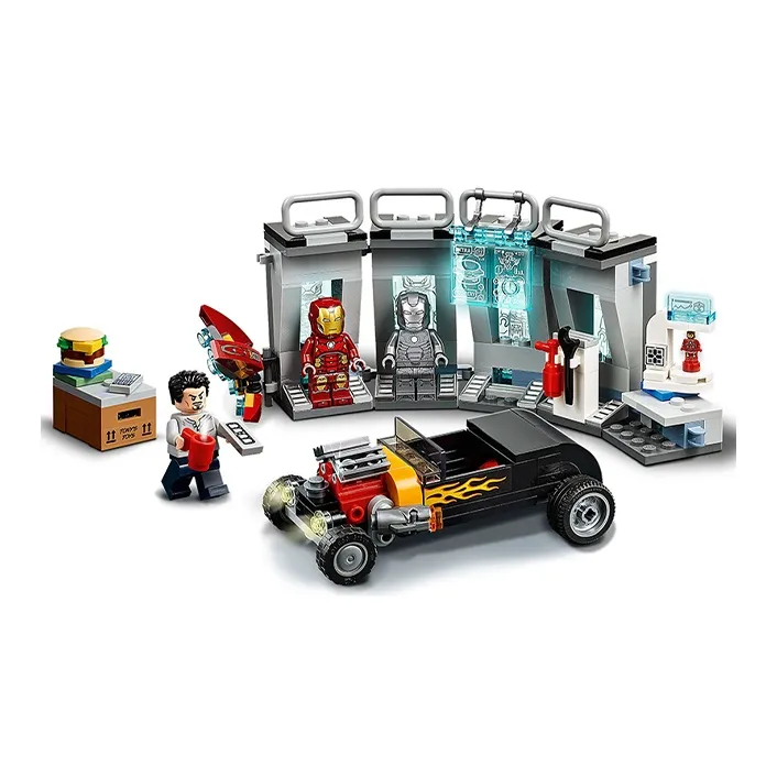 LEGO Marvel The Avengers Collection Iron Man Mecha Store Building Blocks 76167-2