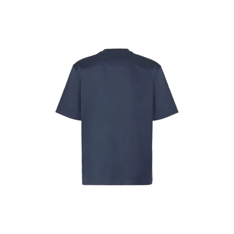 FENDI Logo Printed Crewneck T Shirt-1