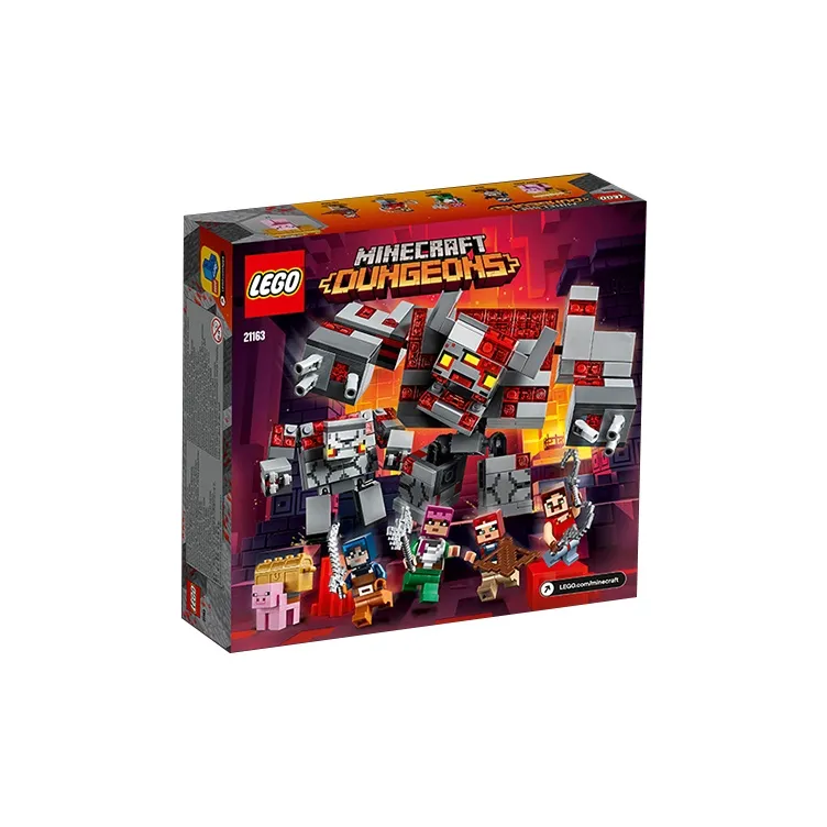 LEGO My World Collection Overworld Red Stone Battle Building Blocks 301 600 21163-1
