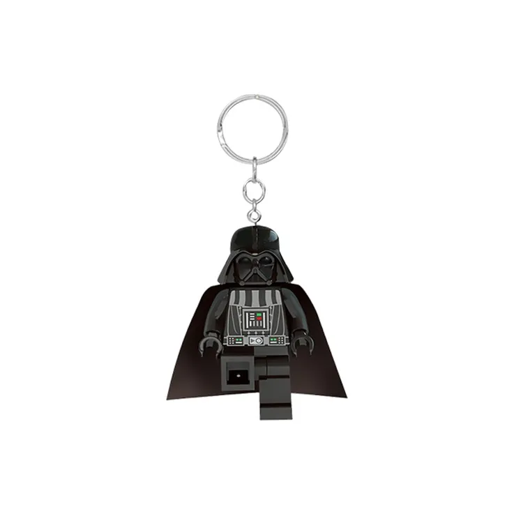 LEGO Star Wars Collection Black Warrior Darth Vader Yoda Baby Glow in The Dark Keychain Pendant IP Merch-1